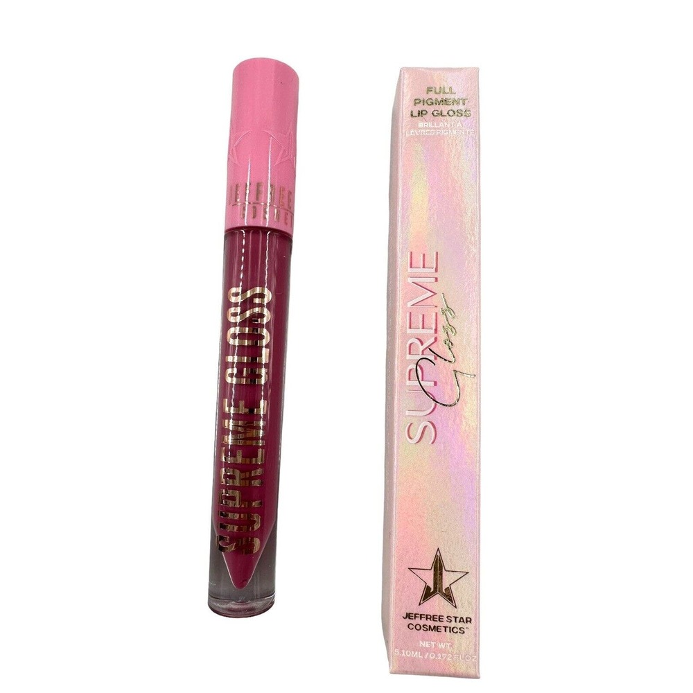 Jeffree Star Supreme Gloss Full Pigment Lip Gloss No Shame .172oz Dirty Mauve